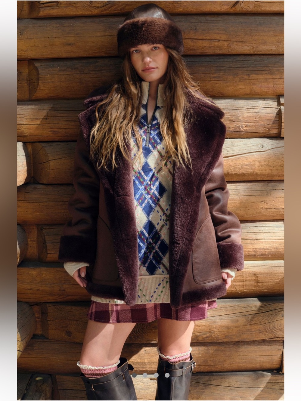 FP We The Free Mari Reversible Coat - Sz S